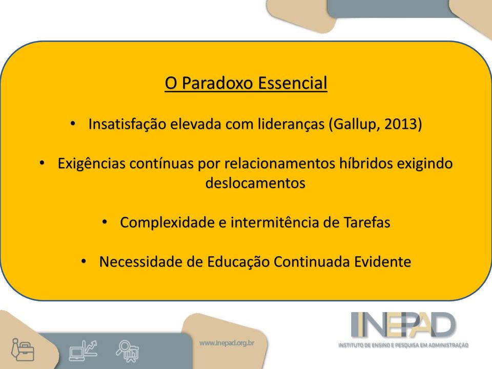 híbridos exigindo deslocamentos Complexidade e