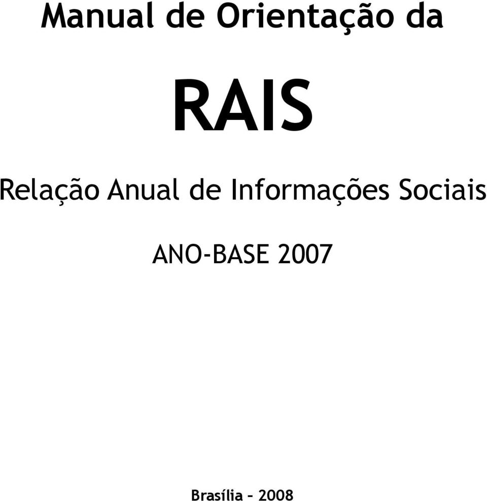 Informações Sociais