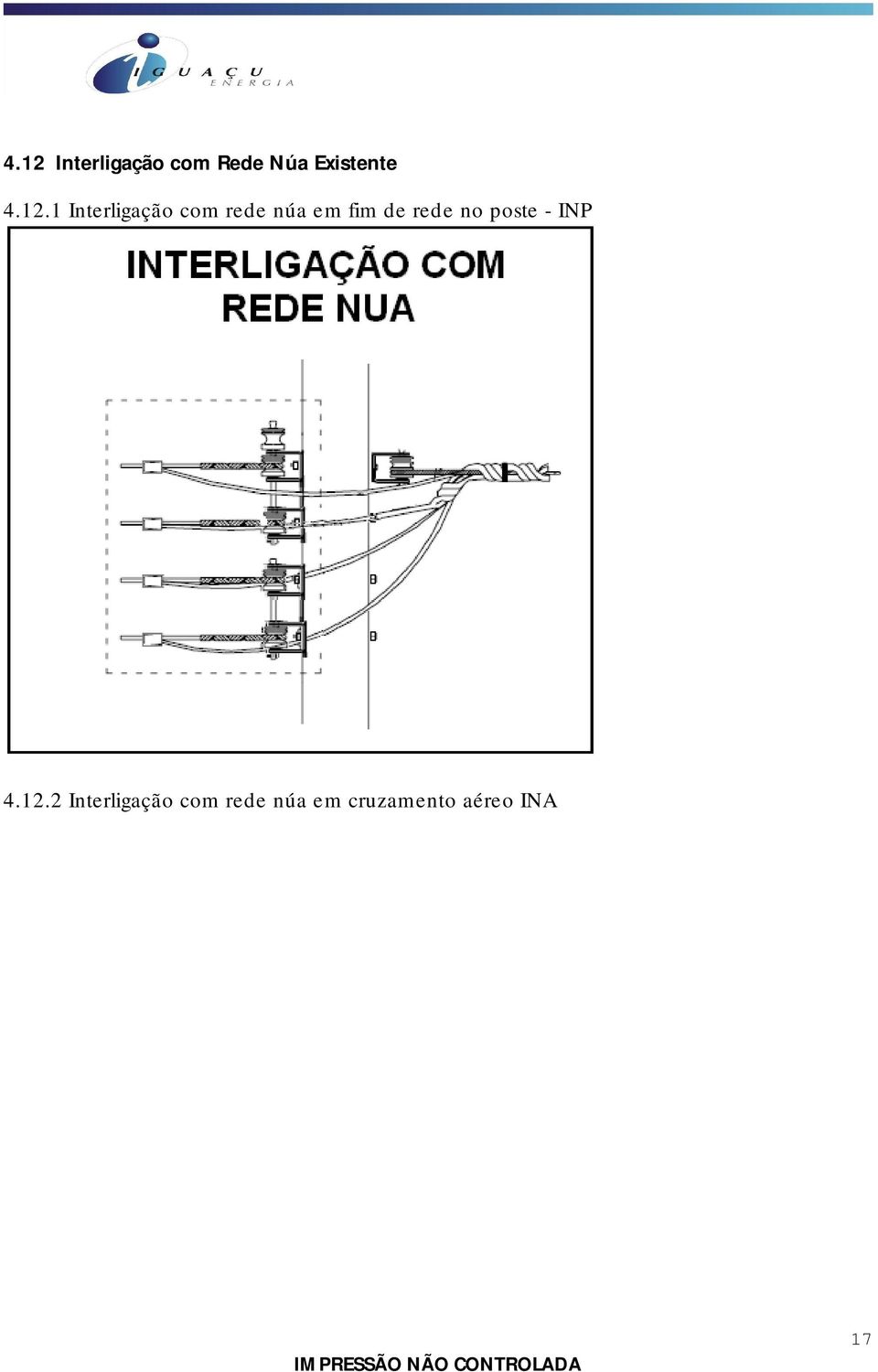 de rede no poste - INP 4.12.