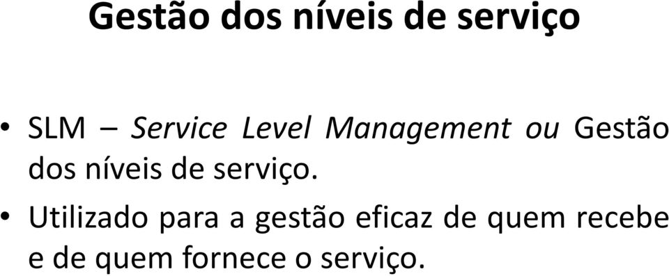 serviço.