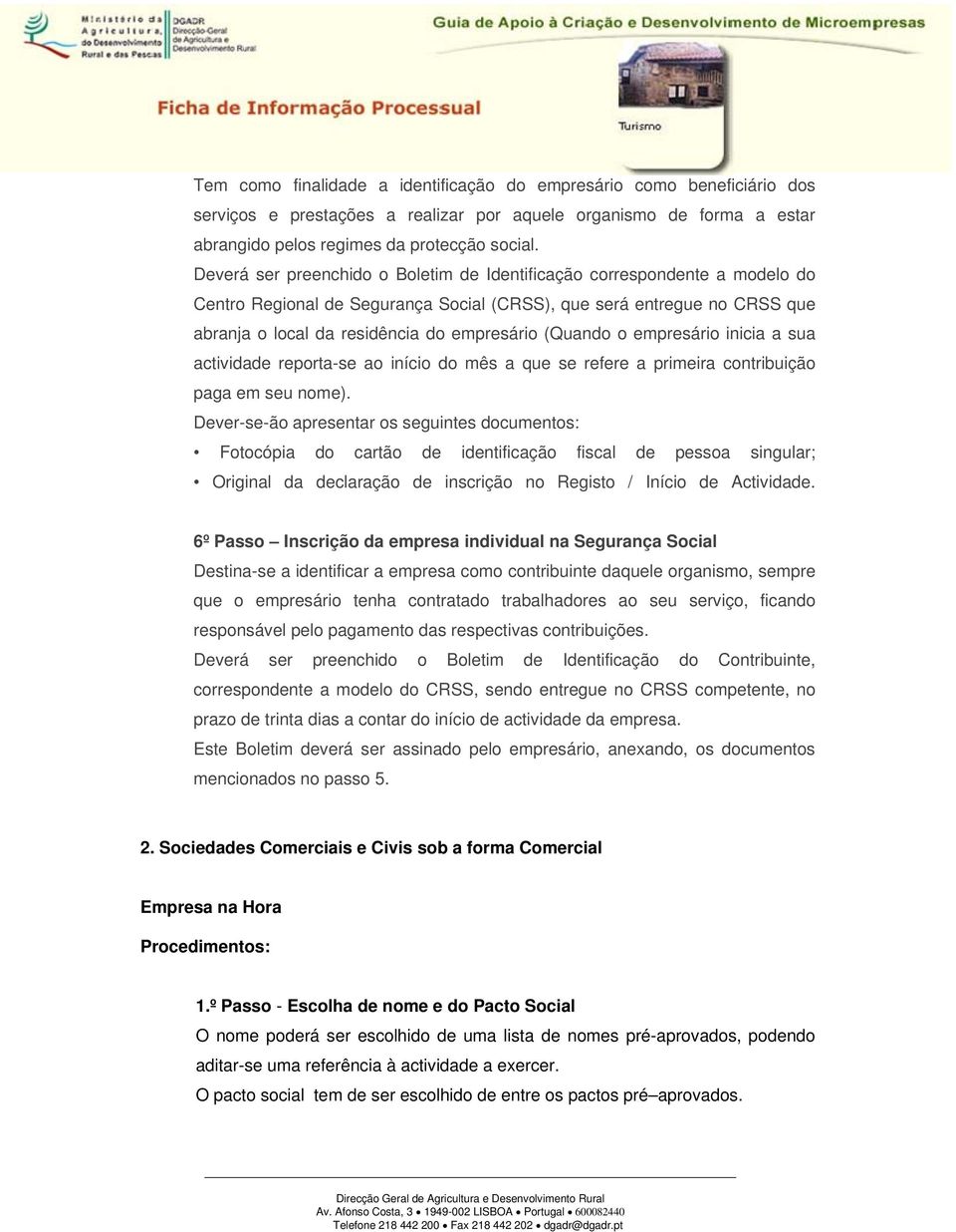 A) Constituição Formal da Empresa - PDF Download grátis