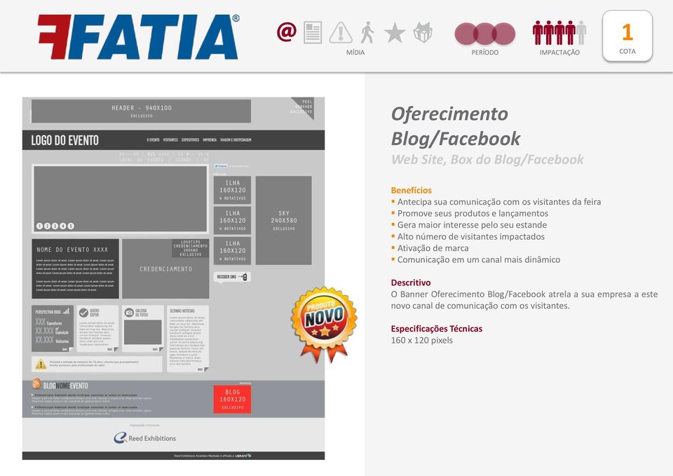 Banner Oferecimento Blog/Facebook atrela a sua empresa