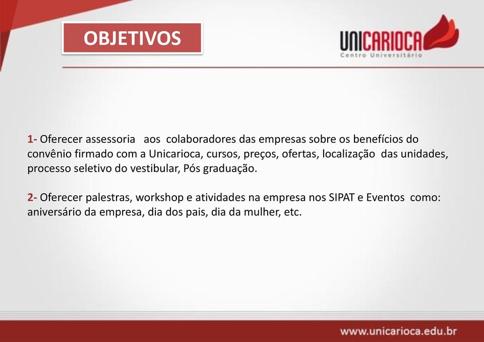 processo seletivo do vestibular, Pós graduação.