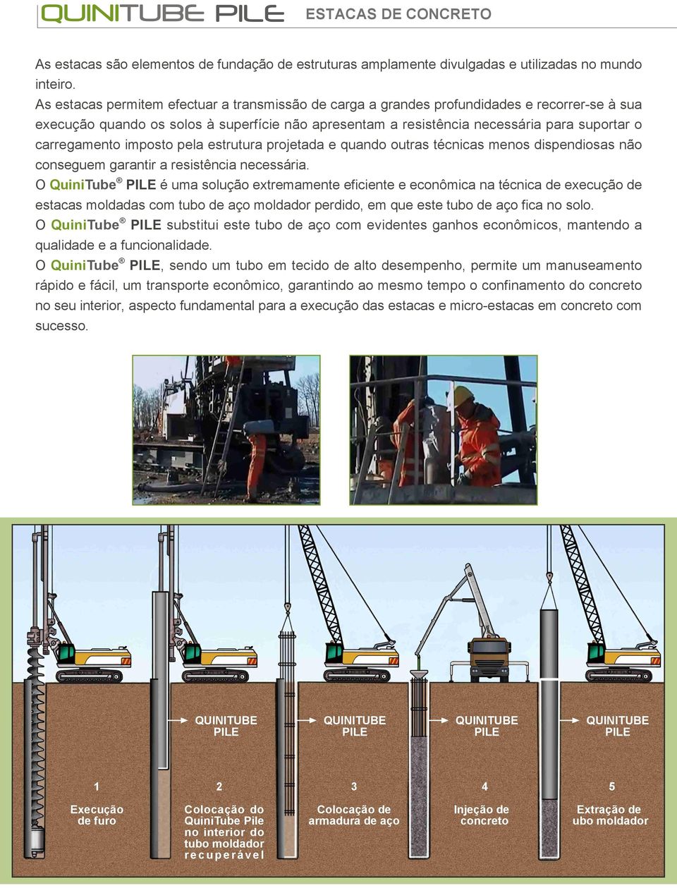 carregamento imposto pela estrutura projetada e quando outras técnicas menos dispendiosas não conseguem garantir a resistência necessária.