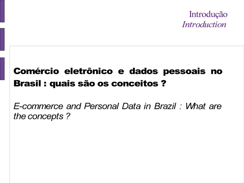 quais são os conceitos?