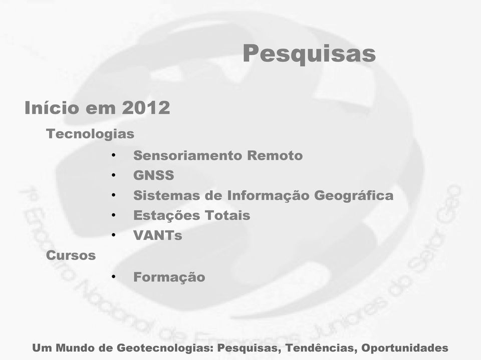 GNSS Sistemas de Informação
