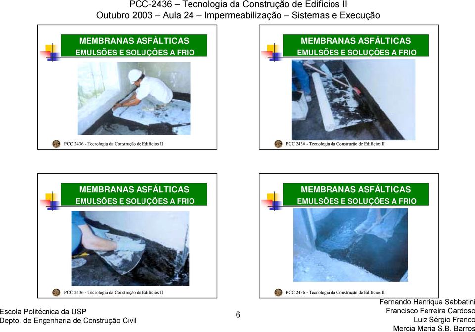 ASFÁLICAS MEMBRANAS ASFÁLICAS