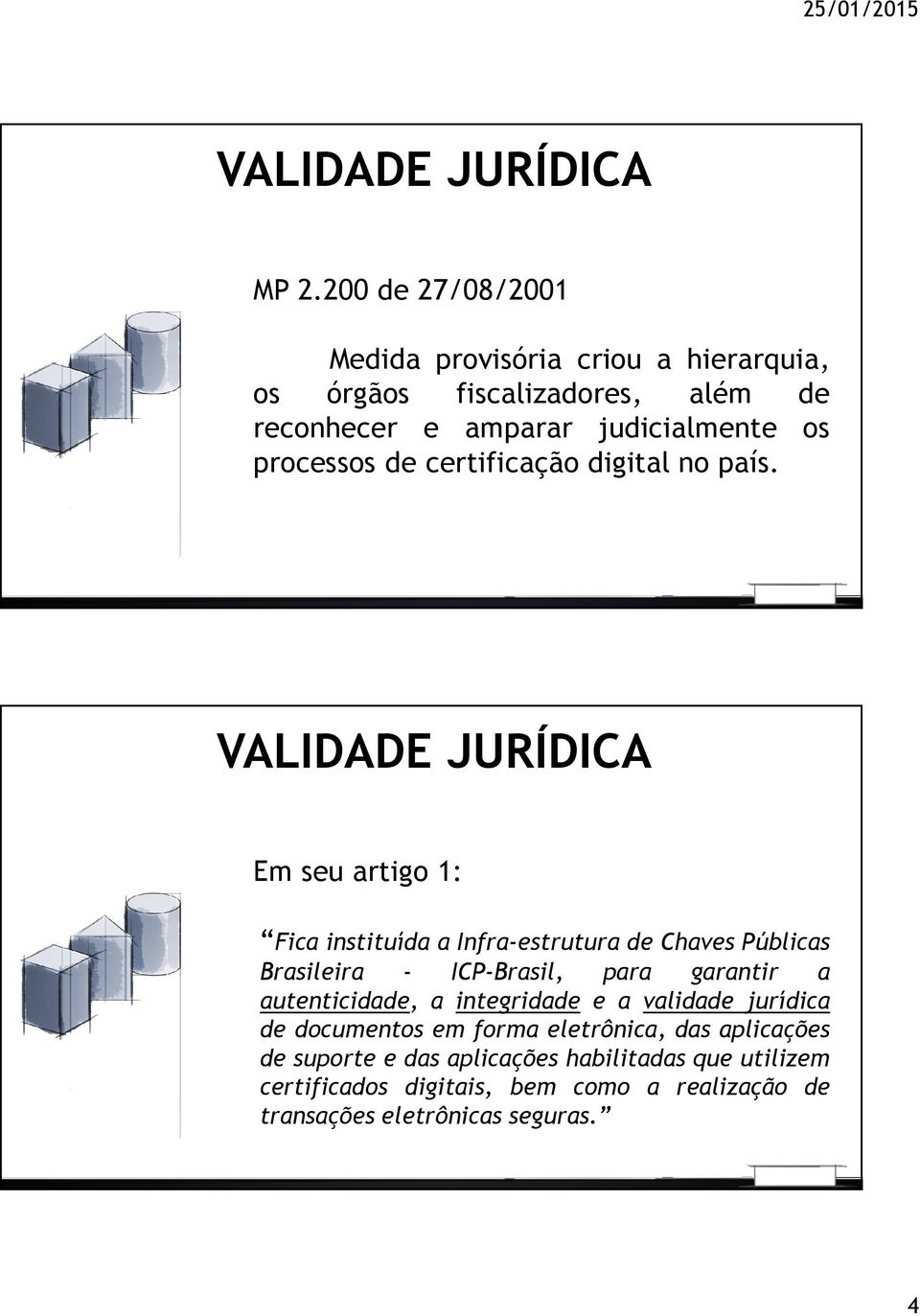 de certificação digital no país.