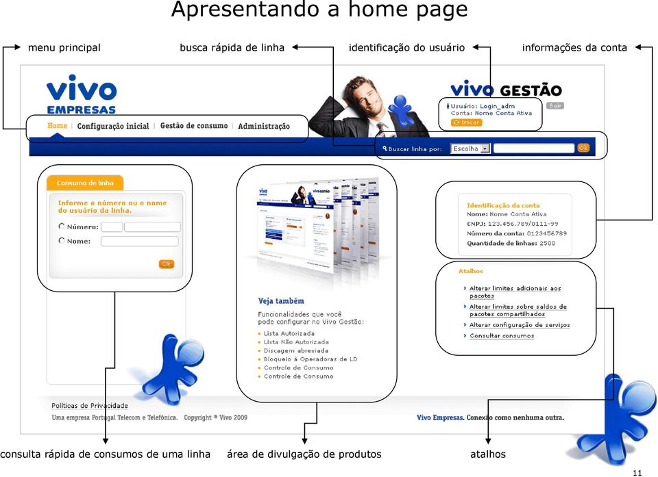 informações da conta consulta rápida de