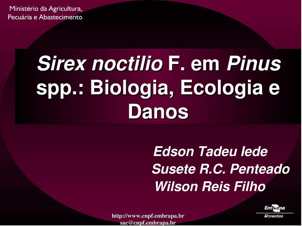 : : Biologia, Ecologia e