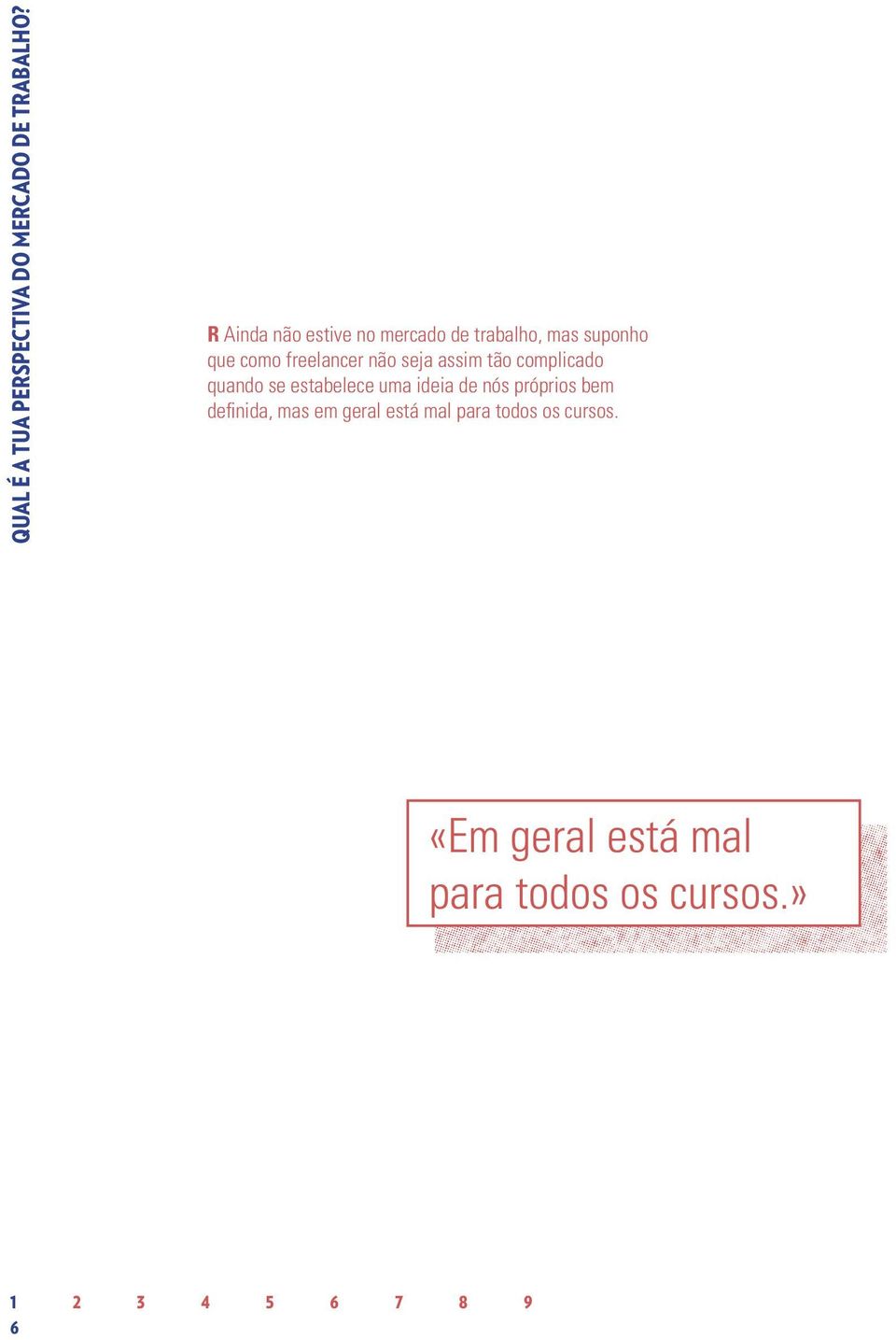 não seja assim tão complicado quando se estabelece uma ideia de nós