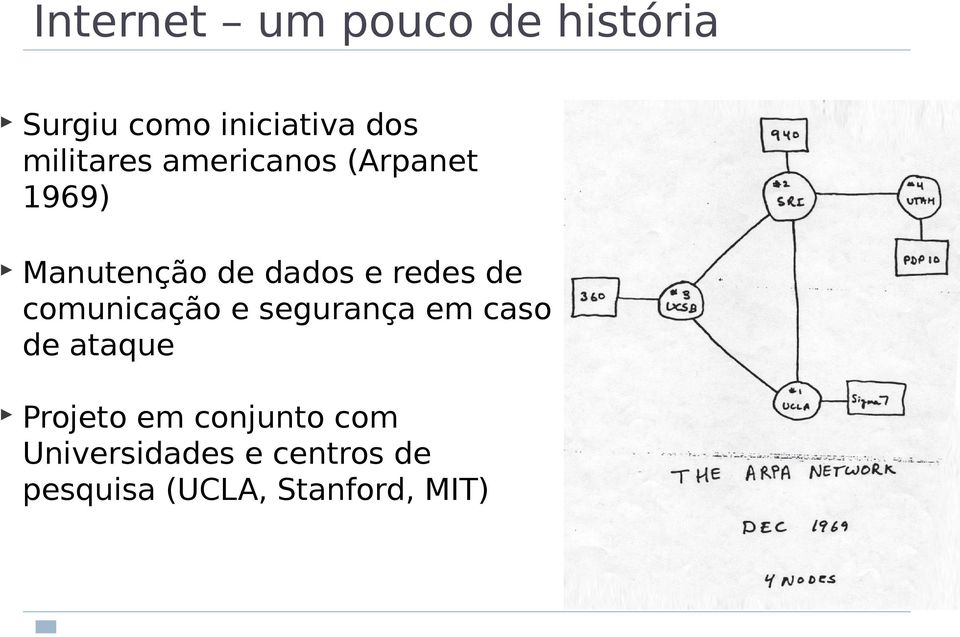 redes de comunicação e segurança em caso de ataque Projeto em