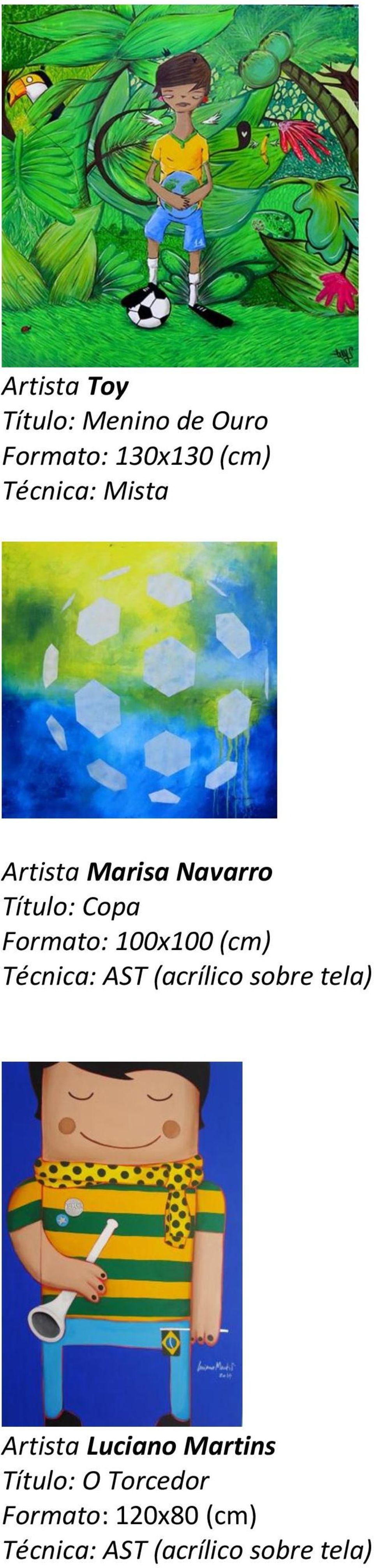 Navarro Título: Copa Formato: 100x100 (cm)