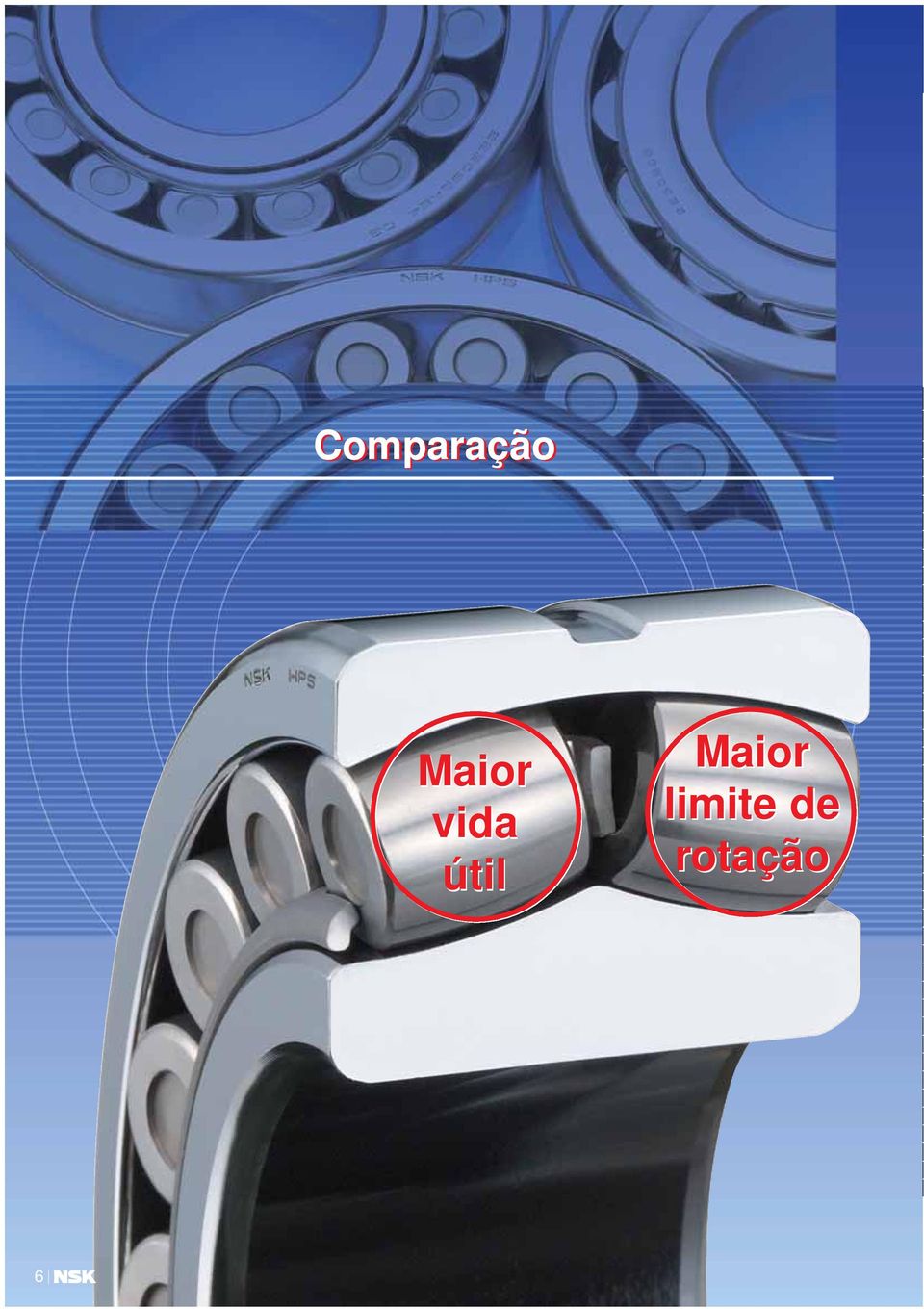 Comparação Maior vida