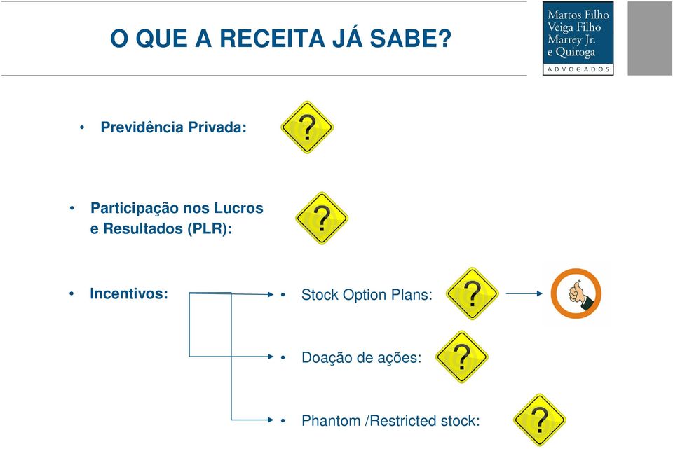 Lucros e Resultados (PLR): Incentivos: