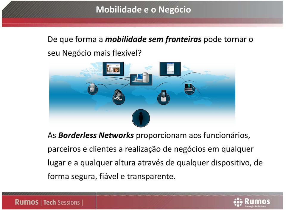 As Borderless Networks proporcionam aos funcionários, parceiros e clientes a