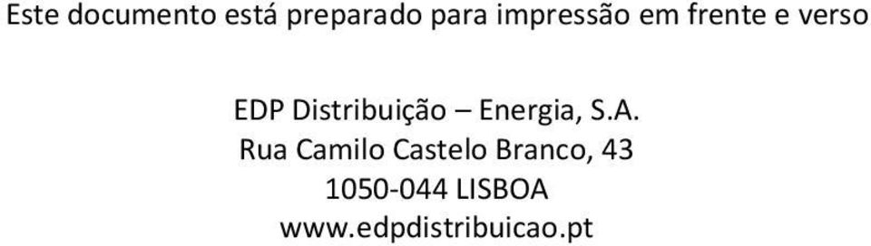 Distribuição Energia, S.A.