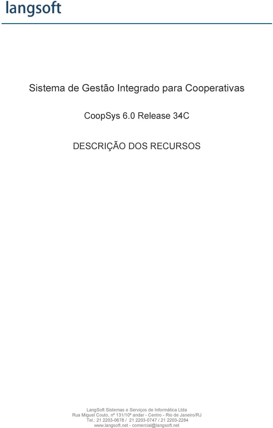 Cooperativas CoopSys 6.