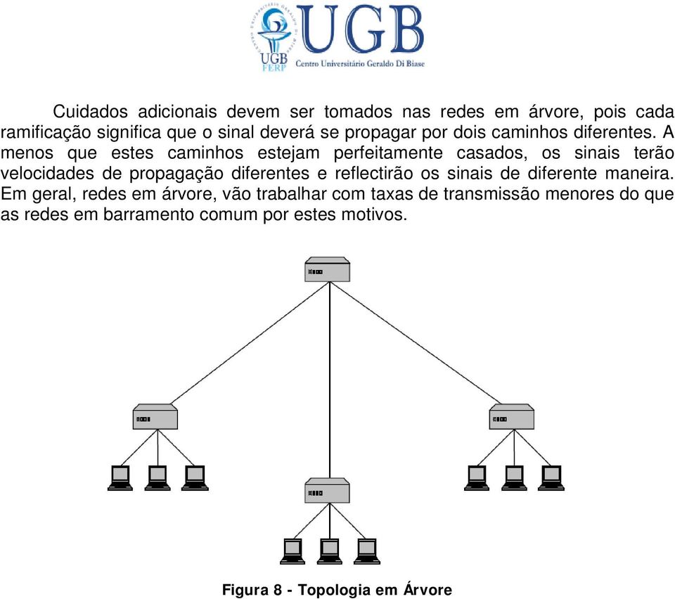 A menos que estes caminhos estejam perfeitamente casados, os sinais terão velocidades de propagação diferentes e