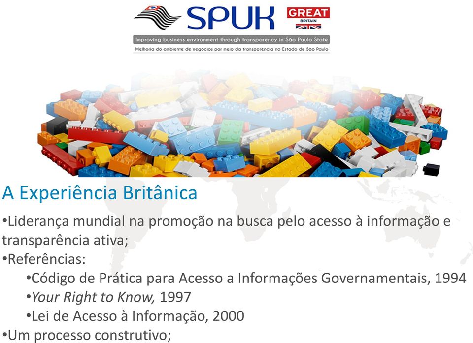 Prática para Acesso a Informações Governamentais, 1994 Your Right