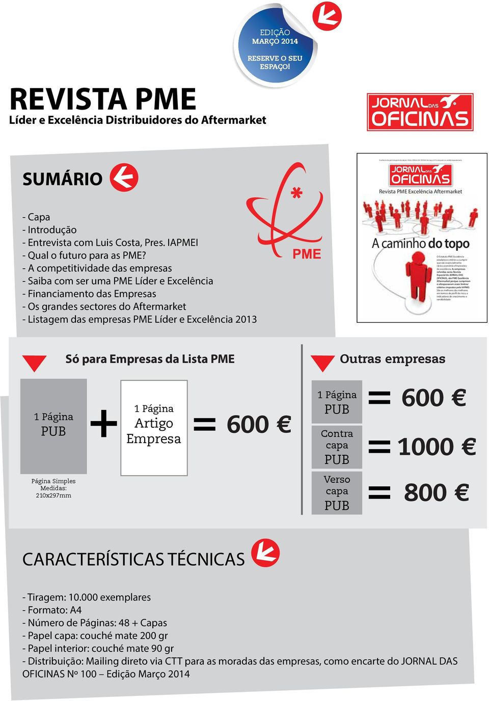 Revista PME Excelência Aftermarket - Capa - Introdução - Entrevista com Luis Costa, Pres. IAPMEI - Qual o futuro para as PME?