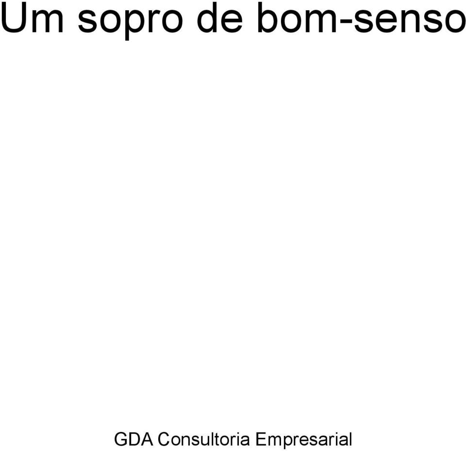 bom-senso