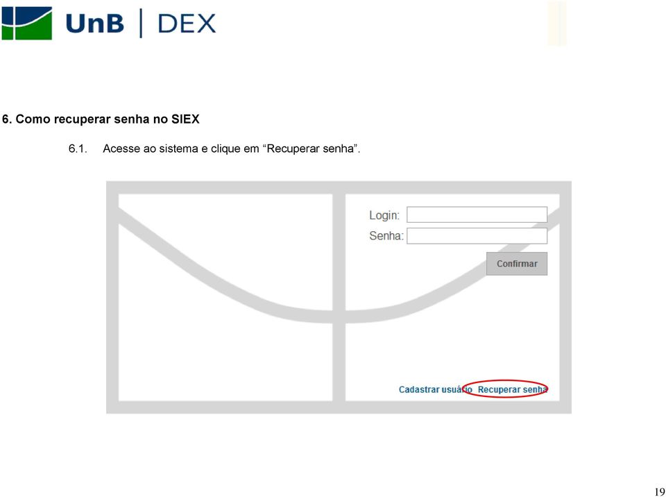 Acesse ao sistema e