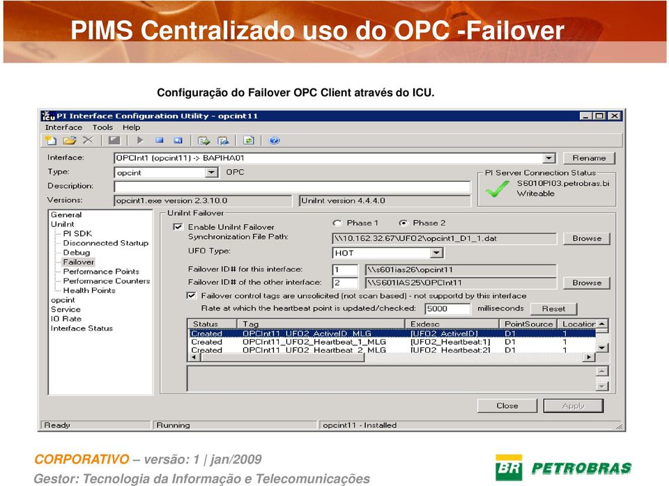 Configuração do