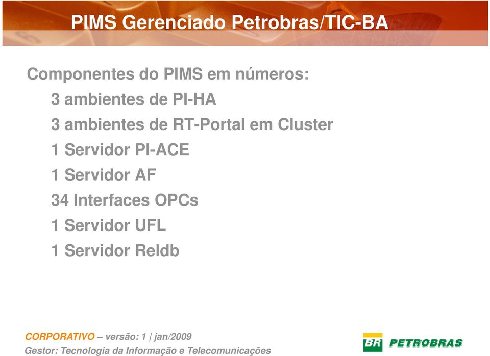 de RT-Portal em Cluster 1 Servidor PI-ACE 1