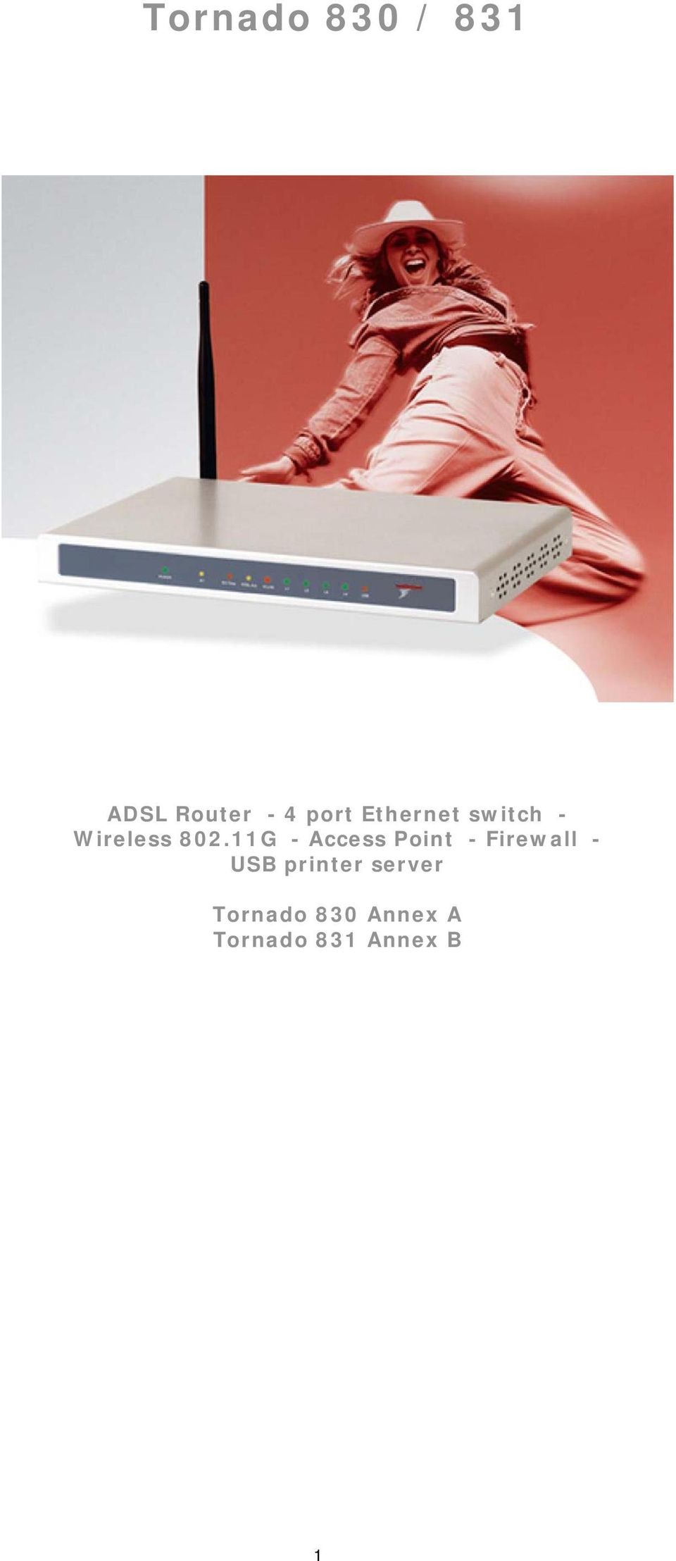 11G - Access Point - Firewall - USB