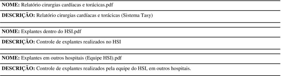 Explantes dentro do HSI.