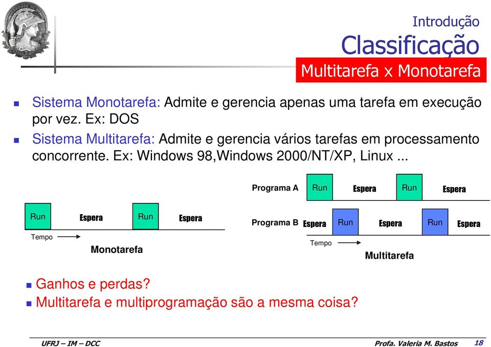 Ex: Windows 98,Windows 2000/NT/XP, Linux.