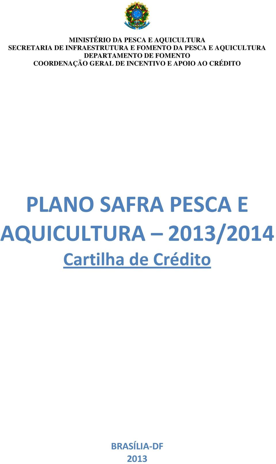 2013/2014 Cartilha