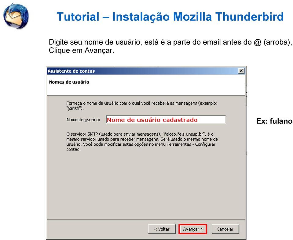 do email antes do @