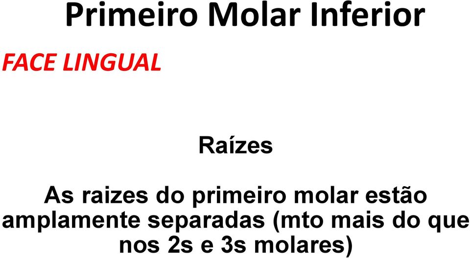 estão amplamente separadas