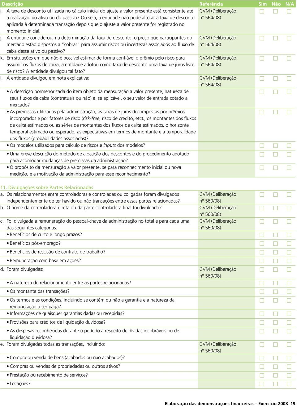 A entidade considerou, na determinação da taxa de desconto, o preço que participantes do mercado estão dispostos a cobrar para assumir riscos ou incertezas associados ao fluxo de caixa desse ativo ou