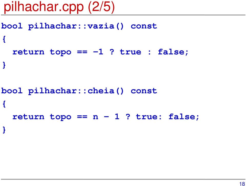 const { return topo == -1?