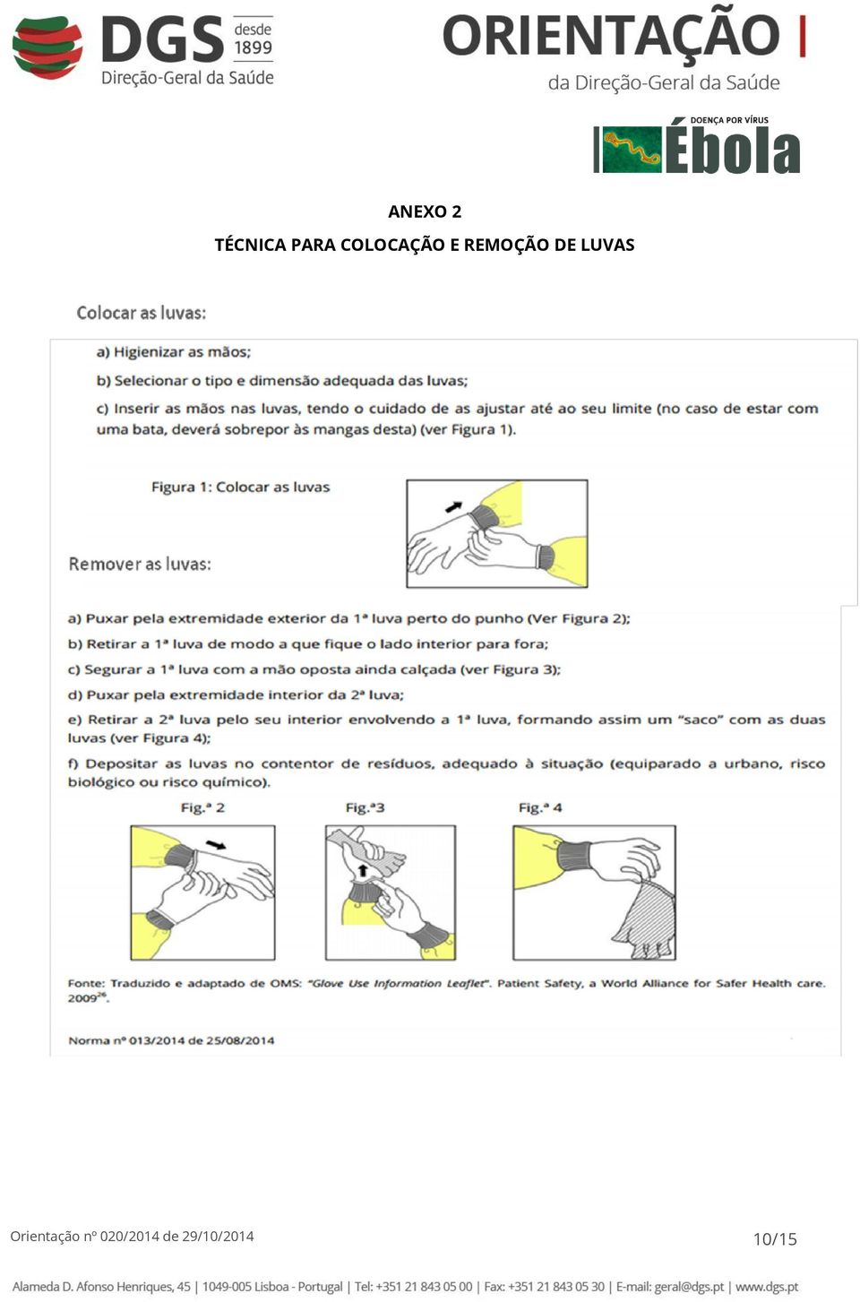 LUVAS Orientação nº