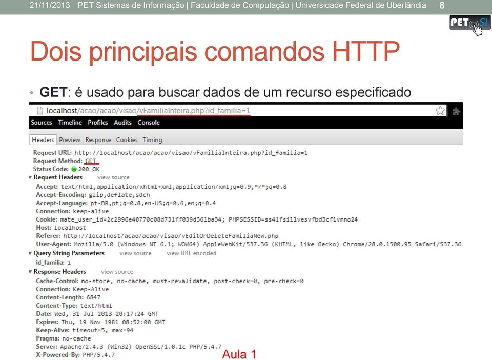 de Uberlândia 8 Dois principais comandos HTTP