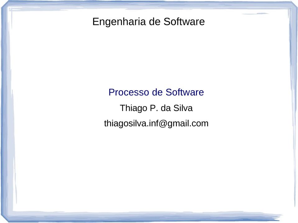 Software Thiago P.