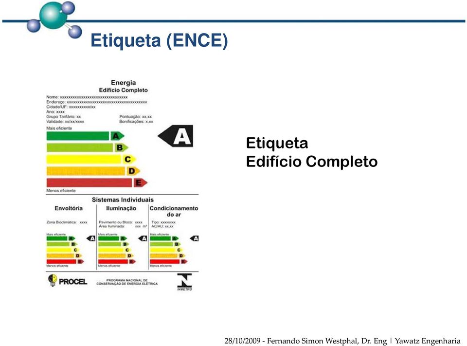 Etiqueta com nível de