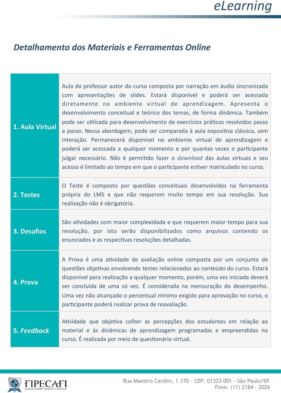 Também pode ser ualizada para desenvolvimento de exercícios práacos resolvidos passo a passo. Nessa abordagem, pode ser comparada à aula exposiava clássica, sem interação.