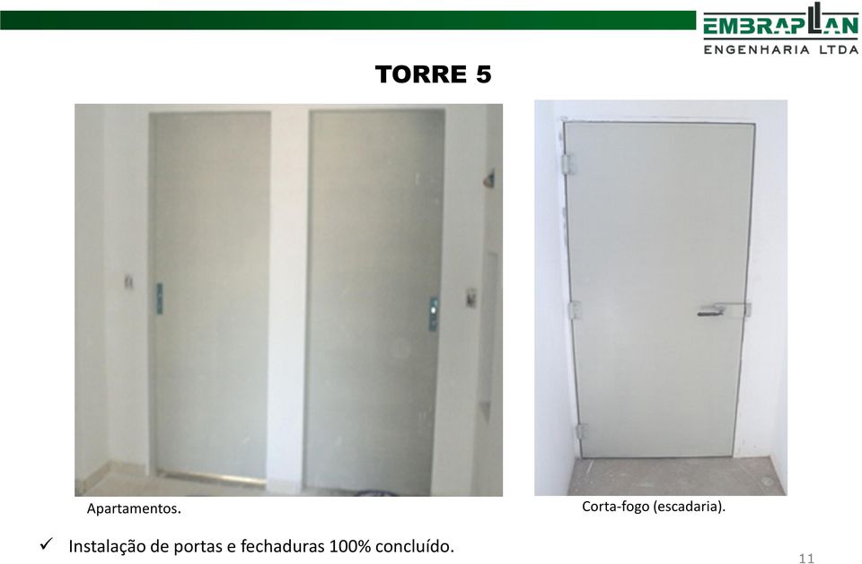 Instalação de portas e