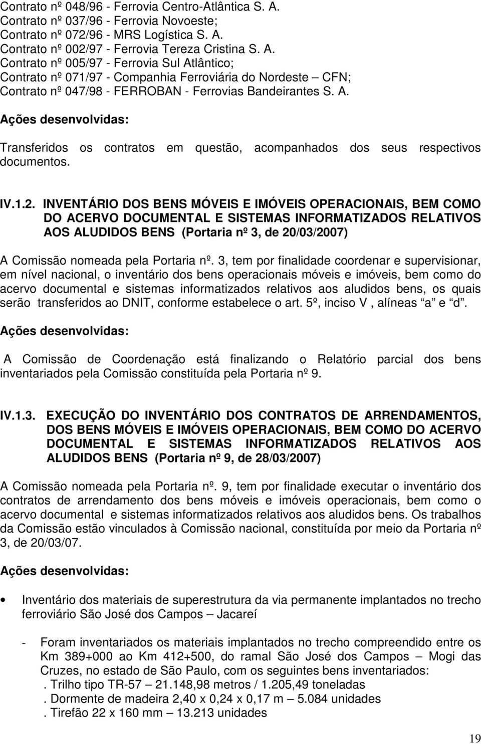 Contrato nº 002/97 - Ferrovia Tereza Cristina S. A.