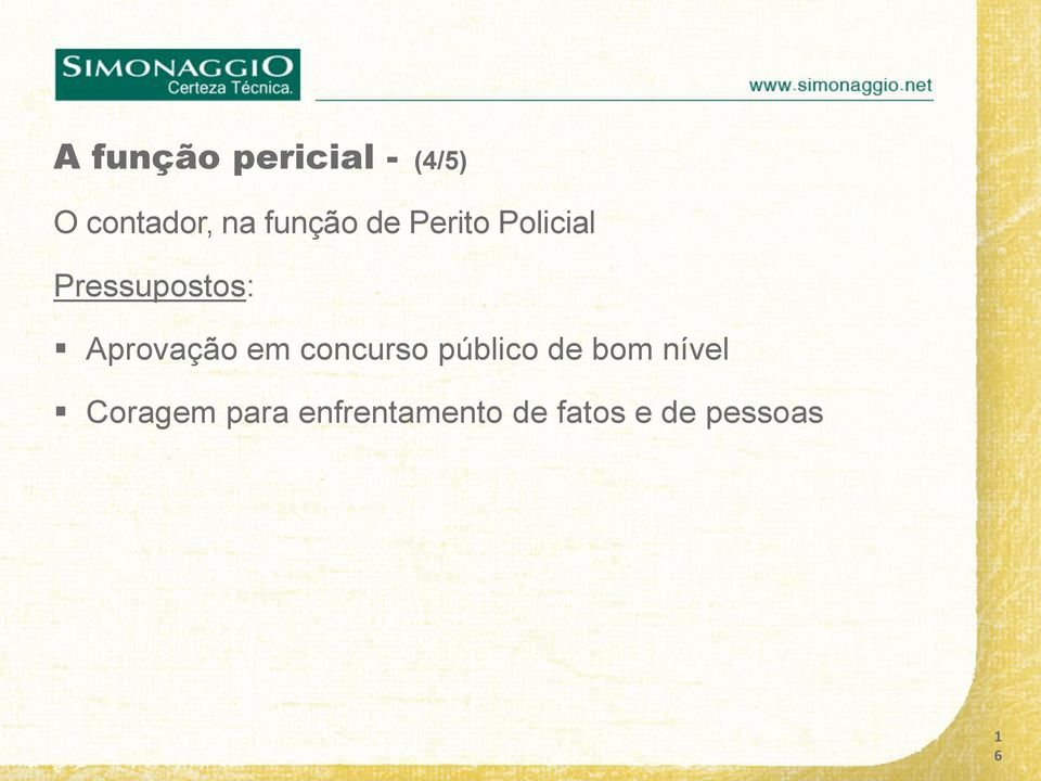 Aprovação em concurso público de bom nível