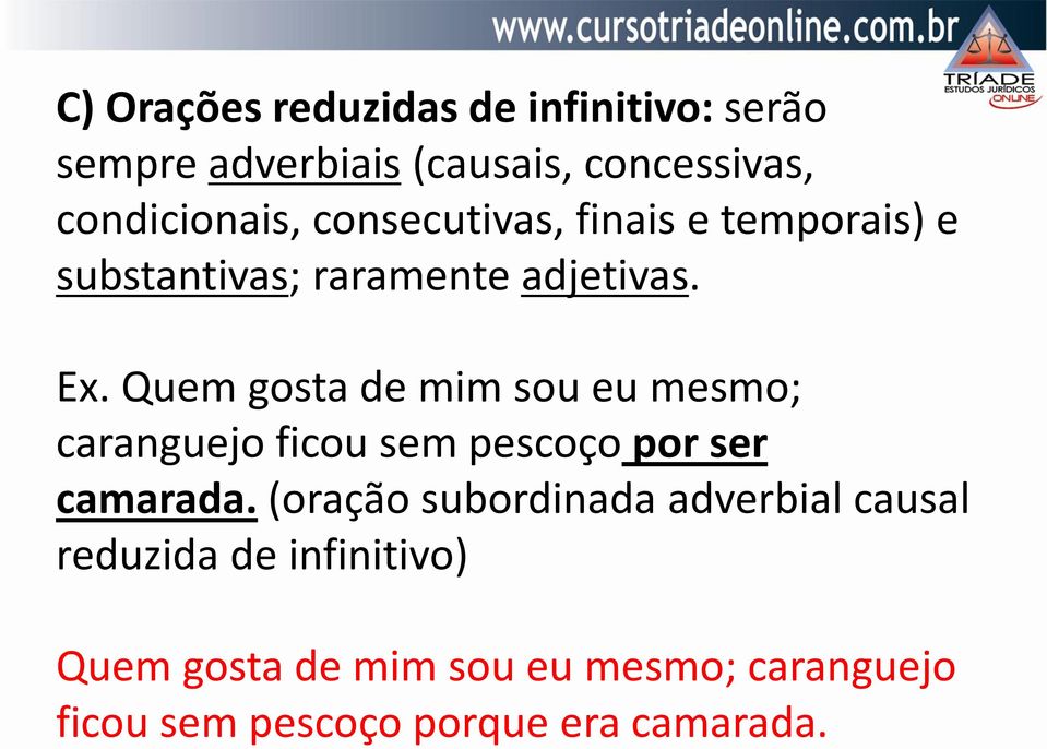 Quem gosta de mim sou eu mesmo; caranguejo ficou sem pescoço por ser camarada.