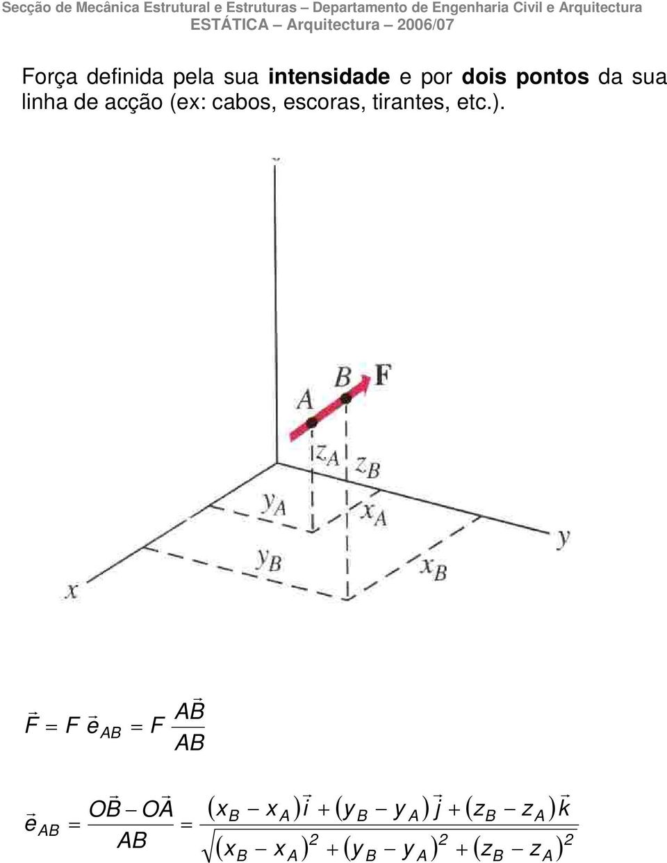 potos da sua liha d acção (: cabos, scoas, tiats, tc.).