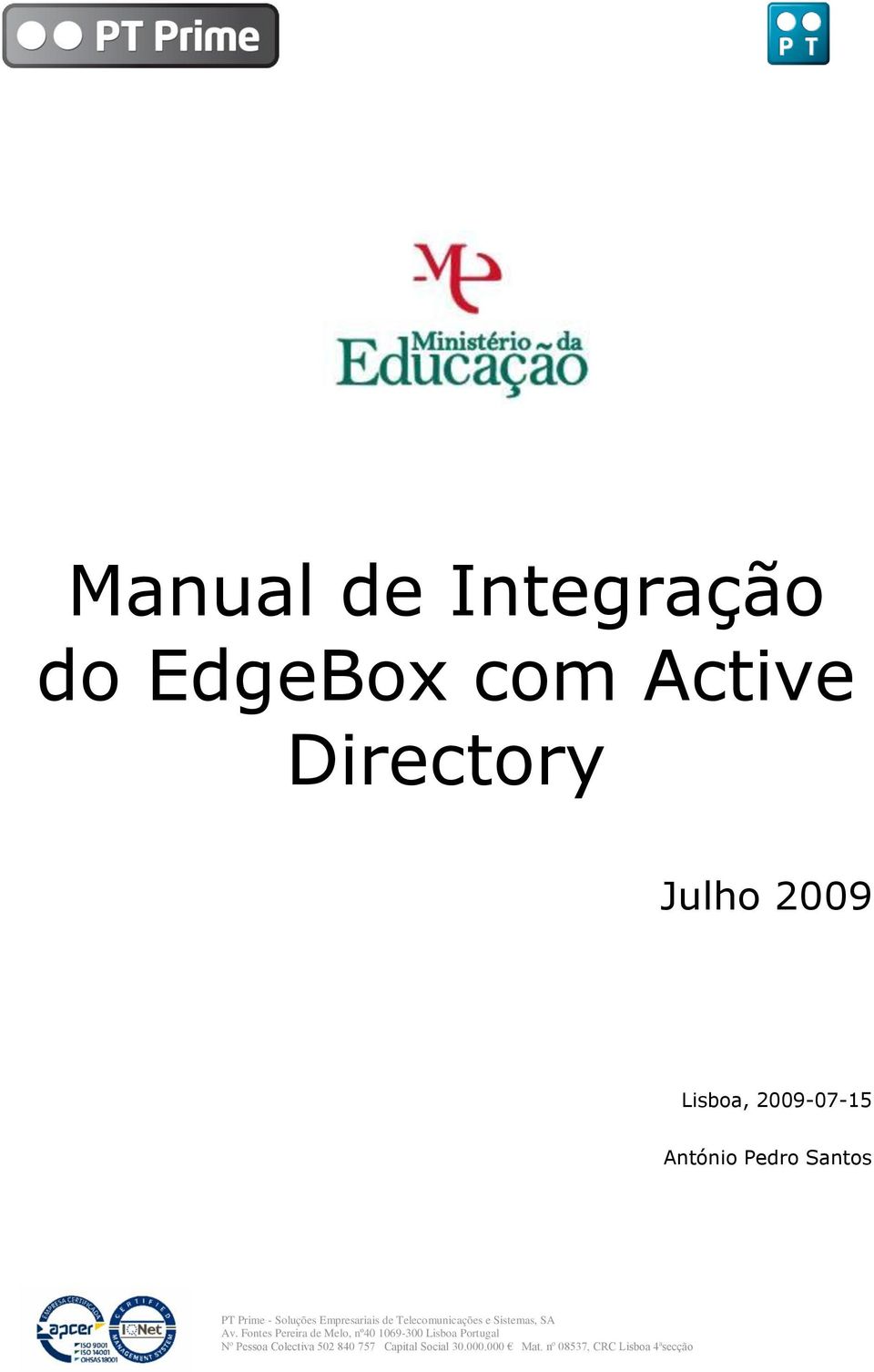 Directory Julho 2009