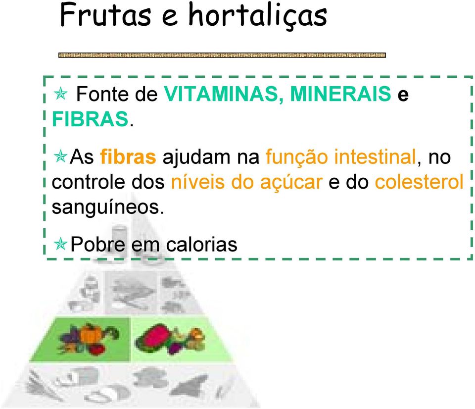 As fibras ajudam na função intestinal, no