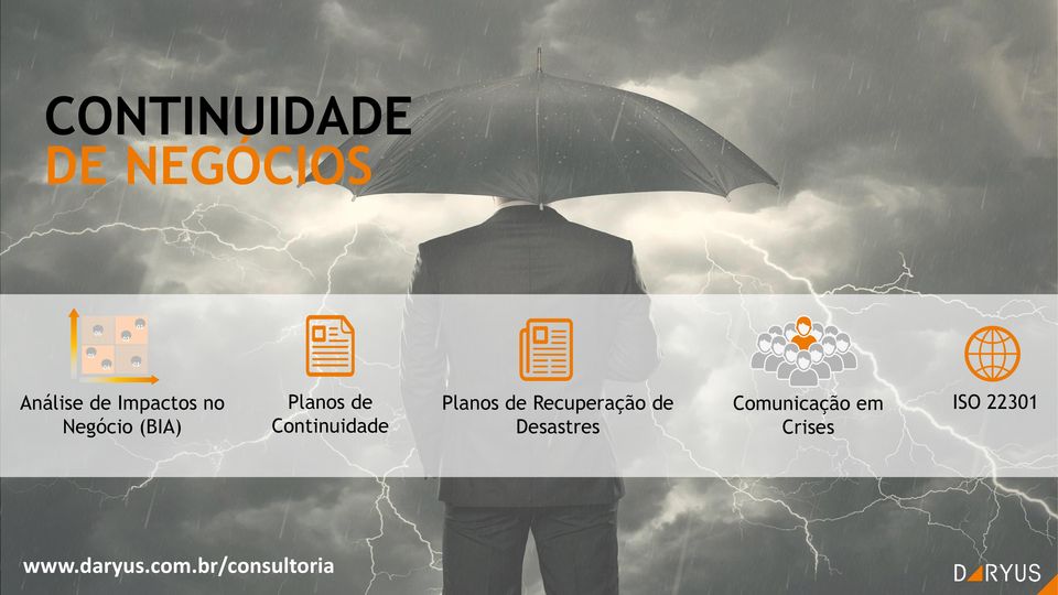 Continuidade Planos de Recuperação de Desastres